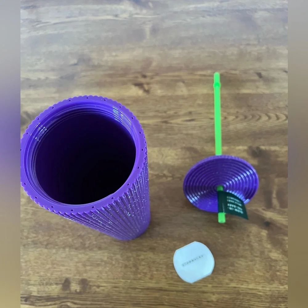 Starbucks purple splatter